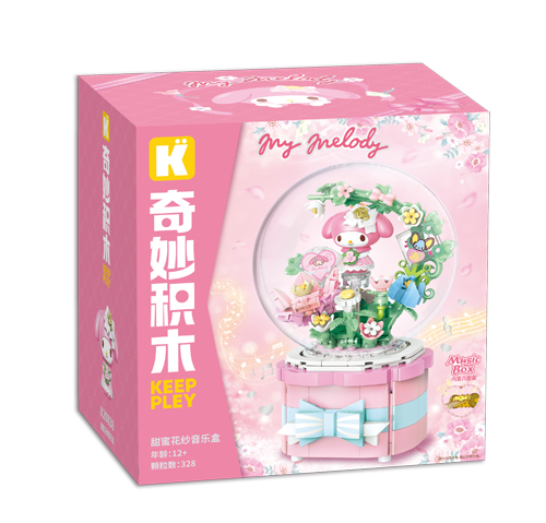 甜蜜花纱音乐盒