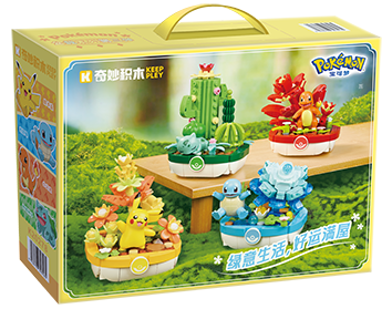 宝可梦盆栽四合一（山姆定制）